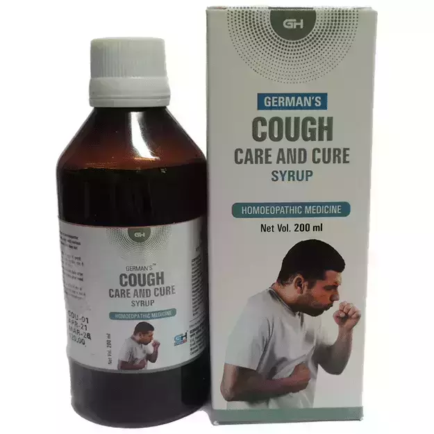 Germans Cough Care And Cure Syrup 200ml