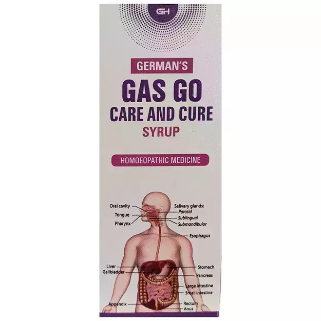 Germans Gas Go Care And Cure Syrup 100ml