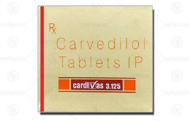 Cardivas 3.125 Tablet