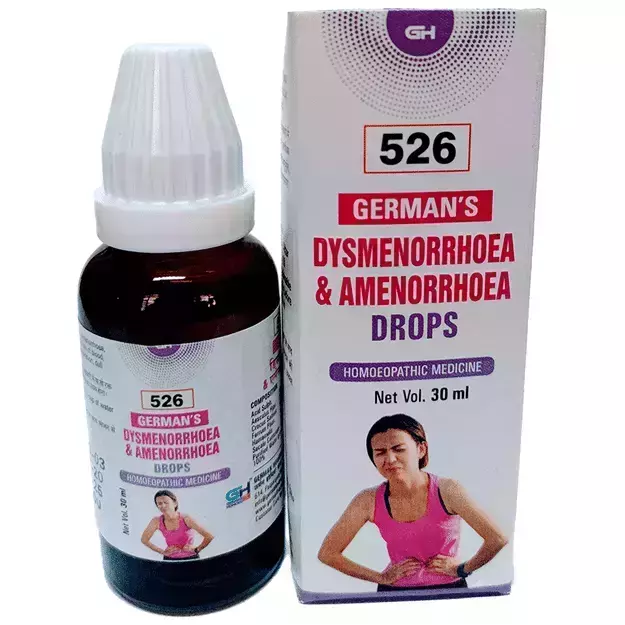 Germans 526 Dysmenorrhoea And Amenorrhoea Drops 30ml