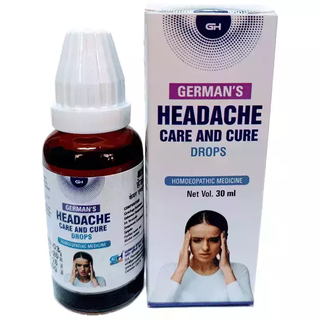 Germans Headache Care And Cure Drops 30ml