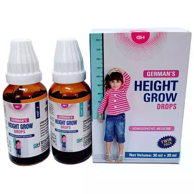 Germans Height Grow Drops Twin Pack 30ml