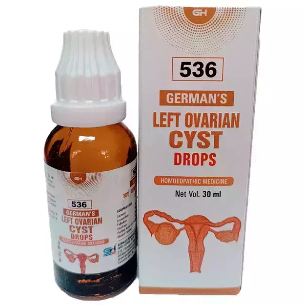 Germans 536 Left Ovarian Cyst Drops 30ml