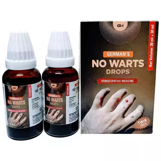 Germans No Warts Twin Pack 30ml