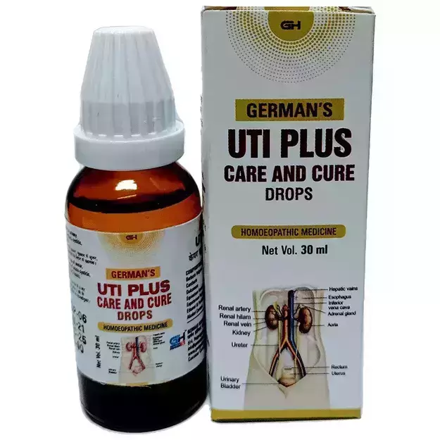 Germans Uti Plus Care and Cure Drops 30ml