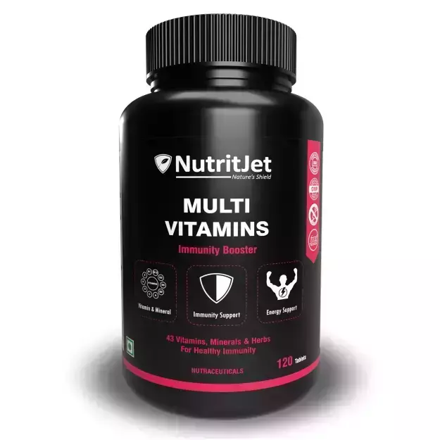 Nutritjet Multi Vitamins Immunity Booster Tablets (120)