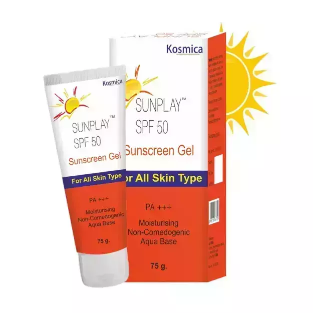 Tantraxx Sunplay SPF 50 PA+++ Sunscreen Gel For All Skin Type 75gm