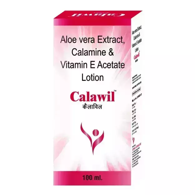 Tantraxx Calawil Lotion With Aloe Vera Extract, Calamin And Vitamin E Acetate 100ml Pack Of 2