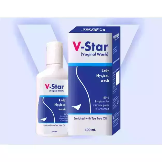 Tantraxx V Star Vaginal Wash Enriched With Tee Tree Oil 100ml Pack Of 2