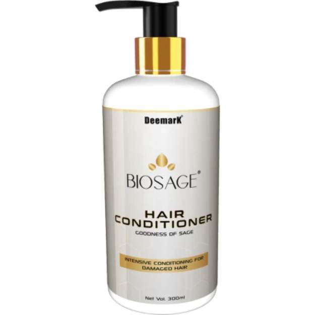 Deemark Biosage Intensive Conditioner For Damaged Smooth & Shiny Hair 300ml