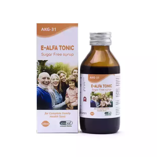 Excel E-Alfa Tonic Sugar Free (Akg-31) 100ml