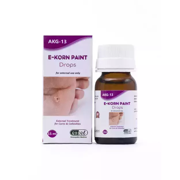 Excel E-Korn Paint Drops (External Application Only) (Akg-13) 15ml