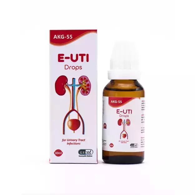 Excel E-Uti Drops (Akg-55) 30ml