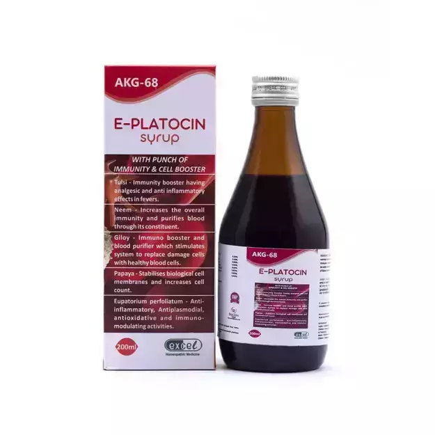 Excel E-Platocin Syrup (Akg-68) 200ml