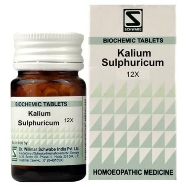 Schwabe Kali sulphuricum Biochemic Tablet12X: Uses, Price, Dosage, Side ...