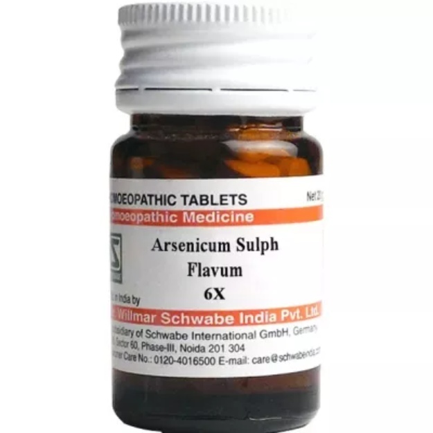 Schwabe Arsenicum sulphuratum flavum Trituration Tablet 6X