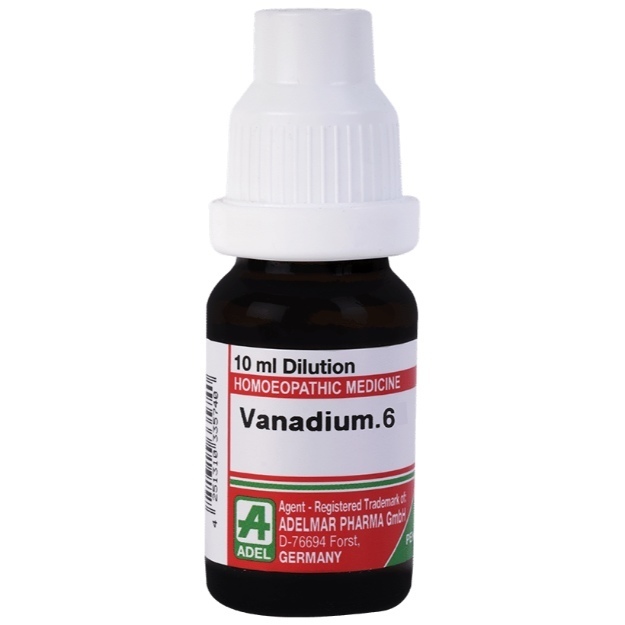 ADEL Vanadium Metallicum Dilution 6 CH