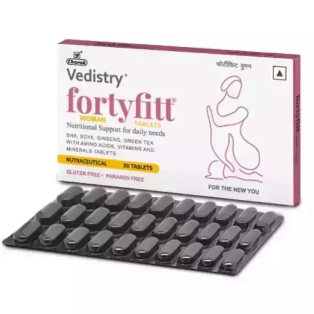 Charak Fortyfitt Tablet for Women (30)