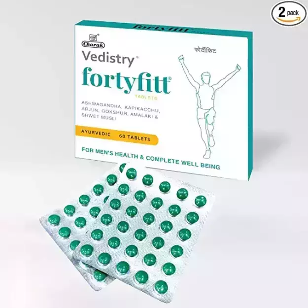 Charak Fortyfitt Tablet for Men (60)
