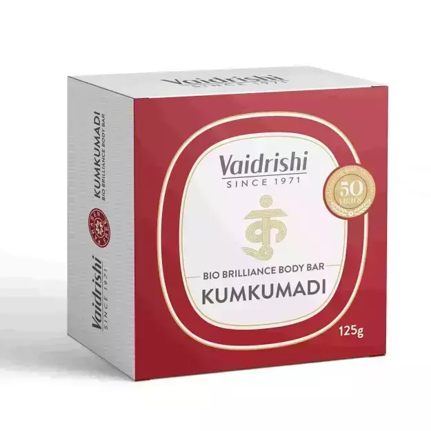 Vaidrishi Kumkumadi Bio-Brilliance Soap Bar 125gm