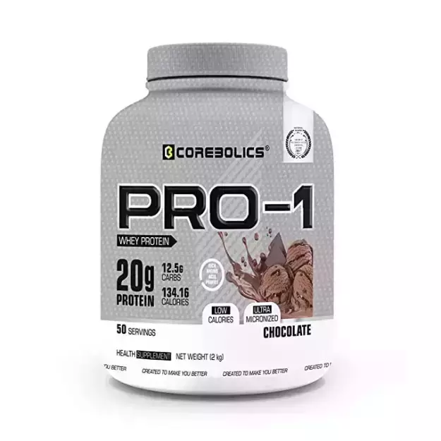 Corebolics Pro-1 Whey Protein- Chocolate 1Kg