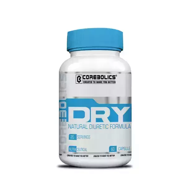 Corebolics Dry (Natural Diuretic Formula) (60)