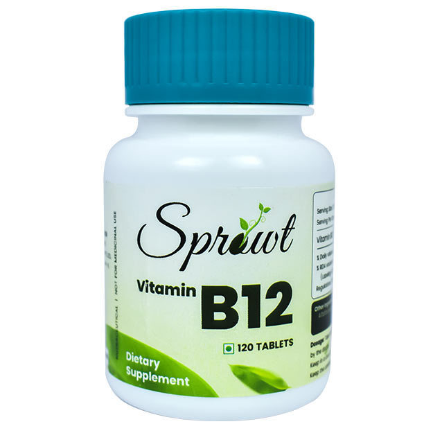 Sprowt Vitamin B12 Tablets