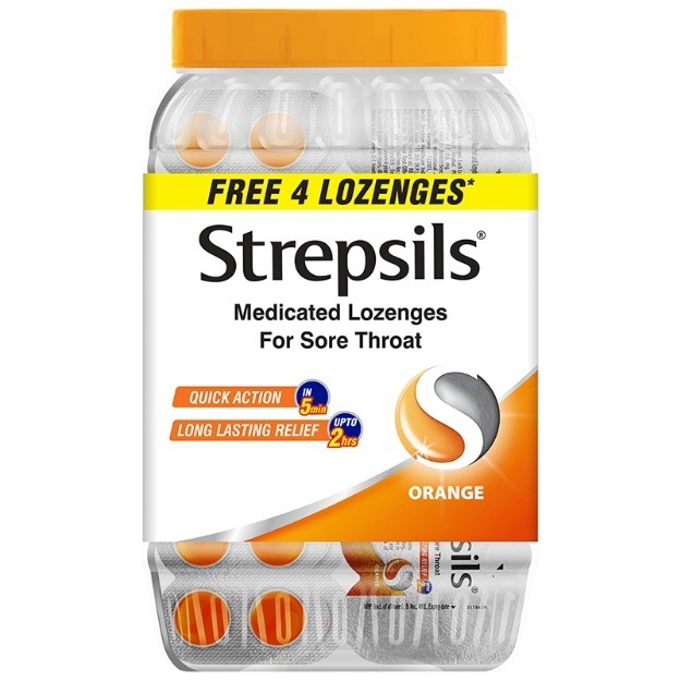 Strepsils Orange Lozenges (100)