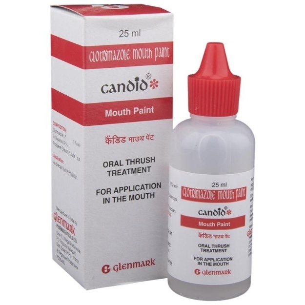 Candid Mouth Paint: Uses, Price, Dosage, Side Effects, Substitute, Buy ...