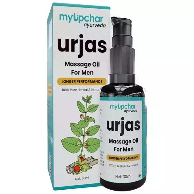 myUpchar Ayurveda Urjas Massage Oil For Men