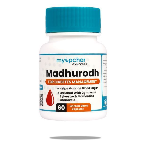myUpchar Ayurveda Madhurodh Capsule For Sugar Control