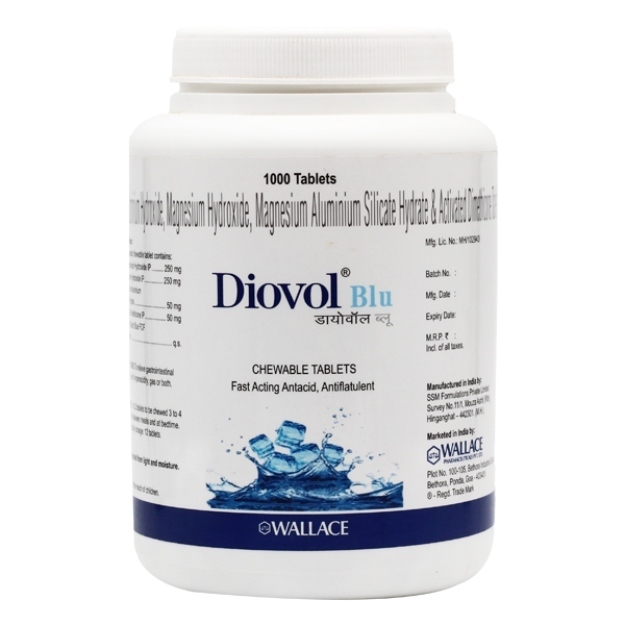 Diovol Blu Chewable Tablet (1000)