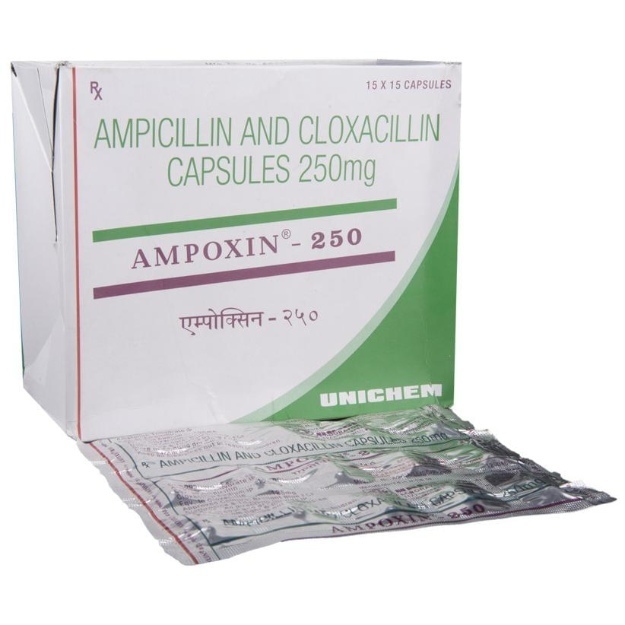 Ampoxin 250/250 Capsule (15)
