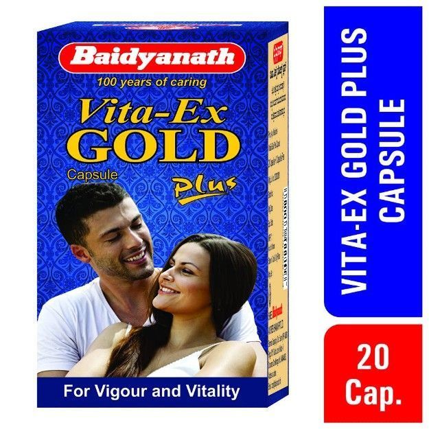 Baidyanath Vita Ex Gold Plus Capsule (20)