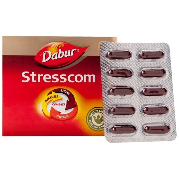 Dabur Stresscom Ashwagandha Capsule (10)