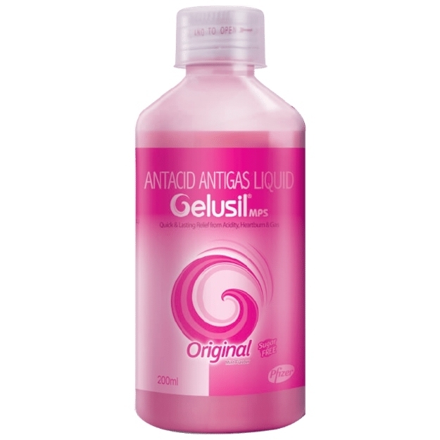Gelusil MPS Original Liquid Sugar Free Mint 200ml_0