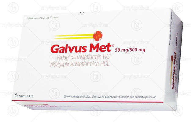 Galvus Met 50 Mg/500 Mg Tablet