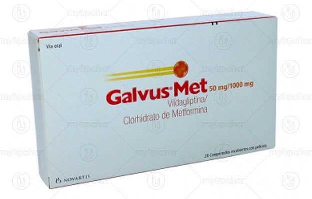 Galvus Met 50 Mg/1000 Mg Tablet