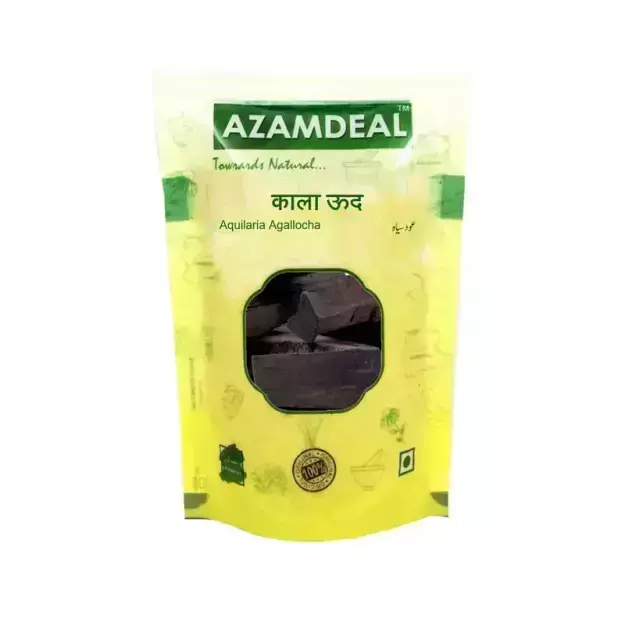 Azamdeal Agar Wood Black (Without Fragrance) / Kala Oud (100 grams)