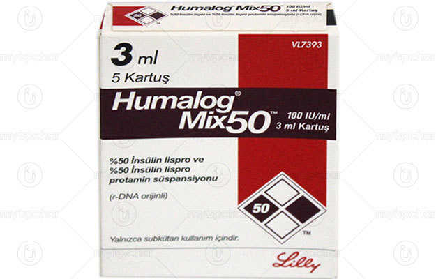 Humalog Mix 50 100 IU/ml Cartridge