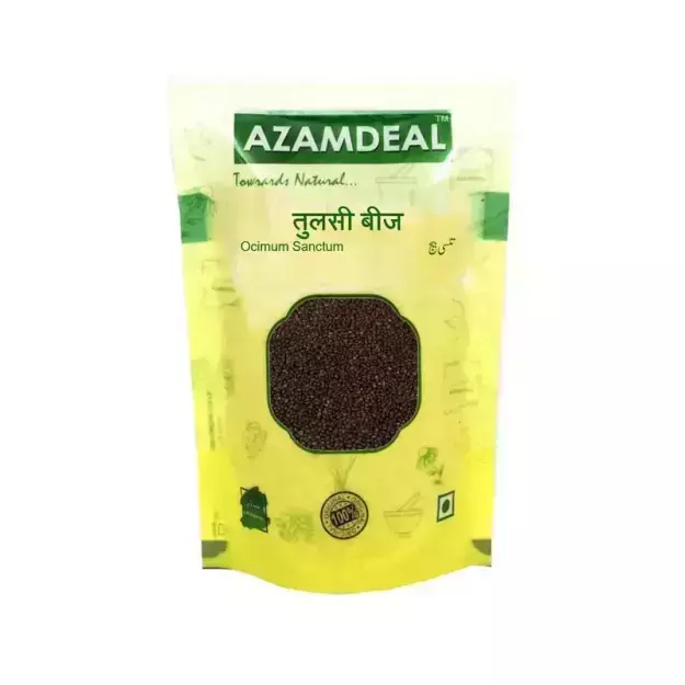 Azamdeal Edible Tulsi Beej / Basil Seeds (100 grams)
