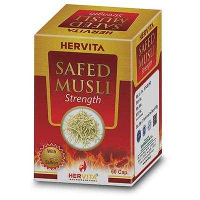 Hervita Safed Musli Strength Capsule