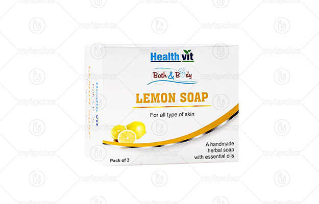 Healthvit Bath And Body Lemon Soap