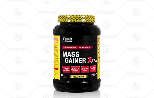 Healthvit Fitness Mass Gainer Xtra Powder 2kg