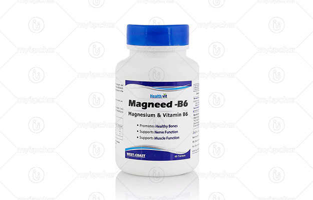 Healthvit High Absorption Magneed B6 Tablet
