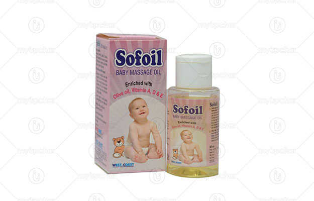 Healthvit Sofoil Baby Massage 60ml Oil