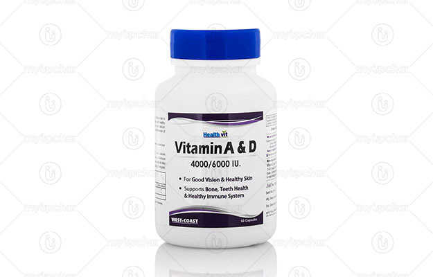Healthvit Vitamin A and D Capsule