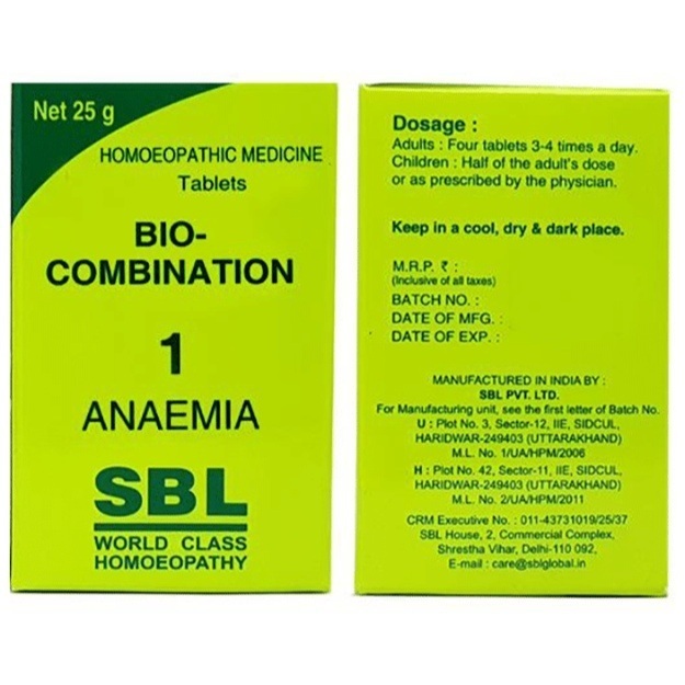 SBL Bio-Combination 25 Tablet