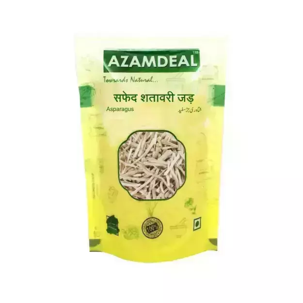 Azamdeal Shatavari Root White /Sitawar Jad Safed (100 grams)