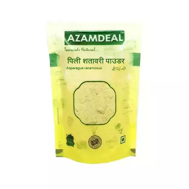 Azamdeal Pili Shatavari Powder/ Shatavari Root Yellow Powder (100 grams)